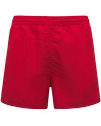 Herren Bekleidung Sport- und Fitnesskleidung Kurze Jogginghosen Solid Sweatshorts toljan in Rot für Herren Training 
