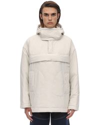 Jacquemus Hooded Nylon Anorak - White