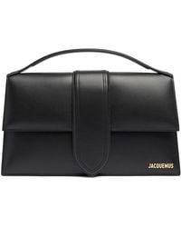Jacquemus - Le Bambinou Soft Leather Top Handle Bag - Lyst