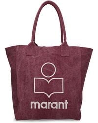 Isabel Marant - Yenky Cotton Tote Bag - Lyst