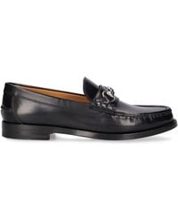 Gucci - Kaveh Interlocking Leather Loafers - Lyst