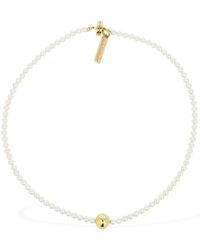 Timeless Pearly - Collana con charm perlina - Lyst