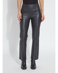 Lyssé - E Foiled Leather Pant (27" Inseam) - Lyst