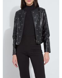 Lyssé - Geneva Grommet Vegan Leather Jacket - Lyst