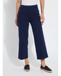 Lyssé - Layton Wide Leg Crop (26" Inseam) - Lyst