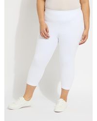 Lyssé - Denim Capri Curvy - Lyst