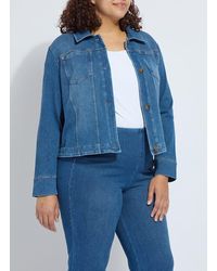 Lyssé - Classic Denim Jacket Curvy - Lyst