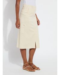 Lyssé - Pamela Utilitarian Midi Skirt - Lyst