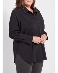 Lyssé - Schiffer Button Down Curvy - Lyst
