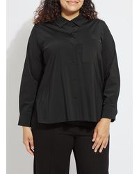 Lyssé - Schiffer 2.0 Button Down Shirt Curvy - Lyst