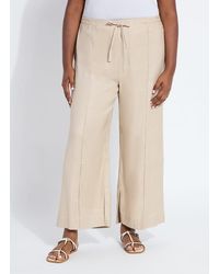 Lyssé - Nixie Drawstring Wide Leg Pant (Curvy, 27" Inseam) - Lyst