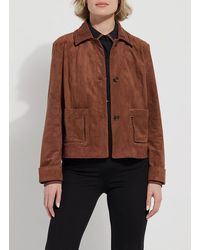 Lyssé New York - Demi Embroidered Vegan Suede Jacket - Lyst