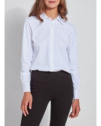 Lyssé - Connie Slim Button Down - Lyst