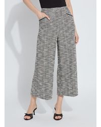 Lyssé - Charlotte Ankle St Tweed Palazzo (25 Inseam) - Lyst