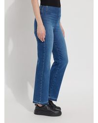 Lyssé - 'Holding Power' Premium Denim Relaxed Straight (30" Inseam) - Lyst