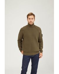 Stone Island Turtle Neck Knit Sweater for Men - Save 36% | Lyst