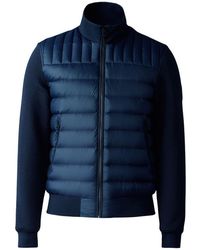 Mackage - Collin-R Nano Down Mixed Media Bomber Jacket - Lyst