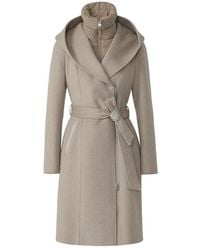 Mackage - Shia-Slbz 2-In-1 Double-Face Wool Coat With Removable Bib - Lyst