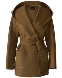 Mackage - Paya Wool Wrap Coat With Sash Belt - Lyst
