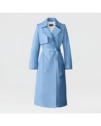 Mackage - Gael-V Maxi Leather Trench Coat - Lyst