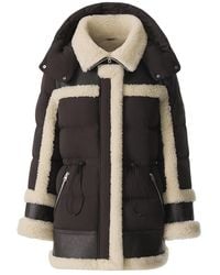Mackage - Lilibeth Mixed-Media Shearling Down Parka - Lyst
