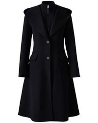 Mackage - Gloria Handmade Wool Blend Coat With Removable Bib - Lyst