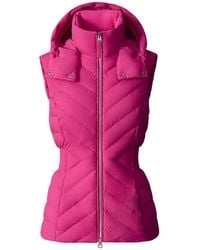 Mackage - Hoshi Light Down Hooded Vest - Lyst