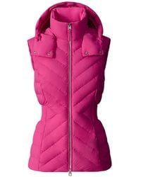 Mackage - Hoshi Light Down Hooded Vest - Lyst