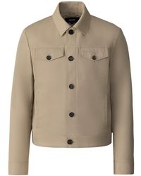 Mackage - Nash-Co Cotton Twill Trucker Jacket - Lyst