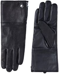 Mackage - Willis (R)Leather Glove With Shearling Cuff - Lyst