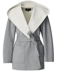 Mackage - Paya-Z Wool Wrap Coat With Sash Belt - Lyst