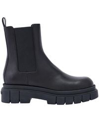 Mackage - Storm-M Shearling-Lined (R) Leather Chelsea Boot For - Lyst