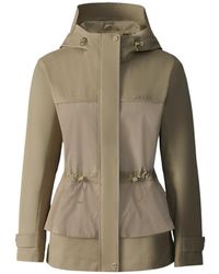 Mackage - Kaori-Lvs Hybrid Jacket With Peplum Detail - Lyst