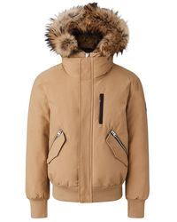 Mackage - Dixon-Fz 2-In-1 Nordic Tech Down Bomber With Natural Fur - Lyst