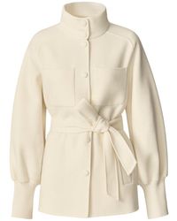 Mackage - Shania Double-Face Wool Belted Jacket - Lyst