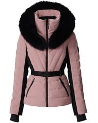 Mackage - Elita-Zr Down Ski Jacket With Removable Fox Fur Trim - Lyst