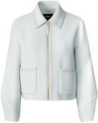 Mackage - Solana Double-Face Wool Balloon Sleeved Short Jacket - Lyst