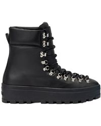 Mackage - Bain-W Leather Mid-Calf Lace-Up Boots - Lyst