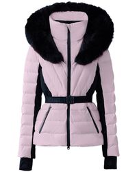 Mackage - Elita Down Ski Jacket With Removable Fox Fur Trim - Lyst