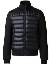 Mackage - Collin-R Nano Down Mixed Media Bomber Jacket - Lyst