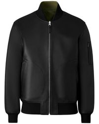 Mackage - Easton-Sa 2-In-1 Reversible Leather Bomber Jacket - Lyst