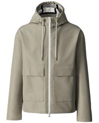 Mackage - Eric-Zz Recycled Technical Jacket With Hood - Lyst
