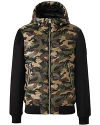 Mackage - Frank-Camo Hybrid Jacket With Hood - Lyst