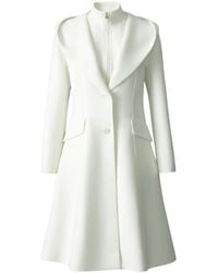 Mackage - Gloria Handmade Wool Blend Coat With Removable Bib - Lyst