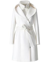 Mackage - Shia-Slb 2-In-1 Double-Face Wool Coat With Removable Bib - Lyst