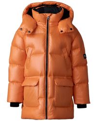 Mackage - Kennie Lustrous Light Down Parka With Hood For Kids -14 Years) - Lyst