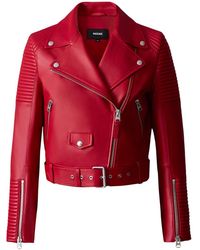 Mackage - Masina Zip-Vent Leather Jacket - Lyst