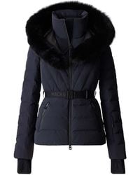 Mackage - Elita-Z Down Ski Jacket With Removable Fox Fur Trim - Lyst