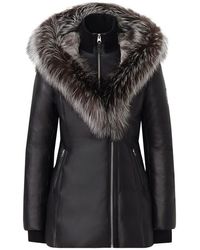 Mackage - Ingrid-X Leather Down Jacket - Lyst
