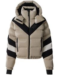 Mackage - Kairi-Glo High-Gloss Down Ski Jacket With Chevron Design - Lyst
